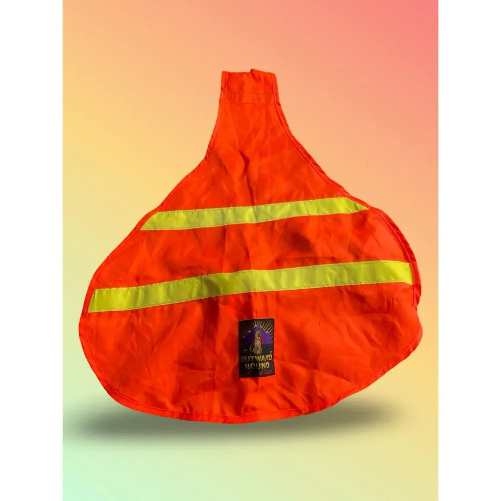 Outward Hound Reflecti-Vest Large Orange High Visibility Safety Dog Vest Orange